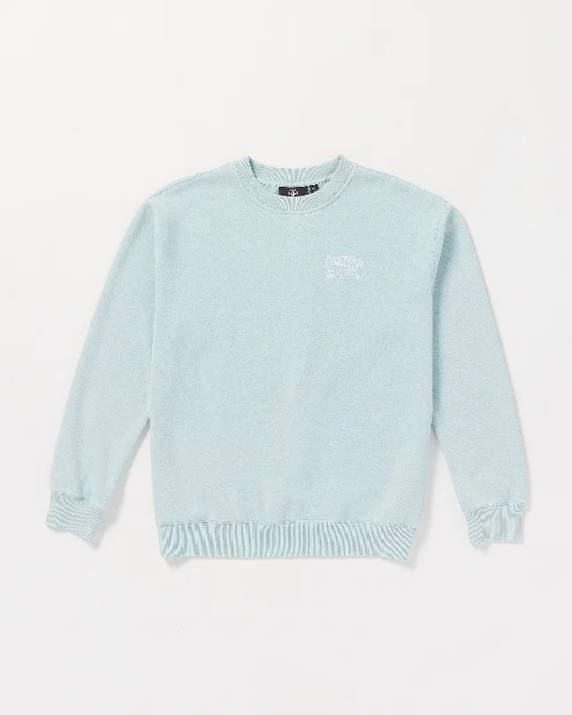 Backwash Crew Sweatshirt - Road Sky