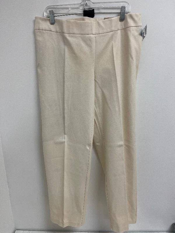 Pants Other By Chicos In Cream, Size: 14