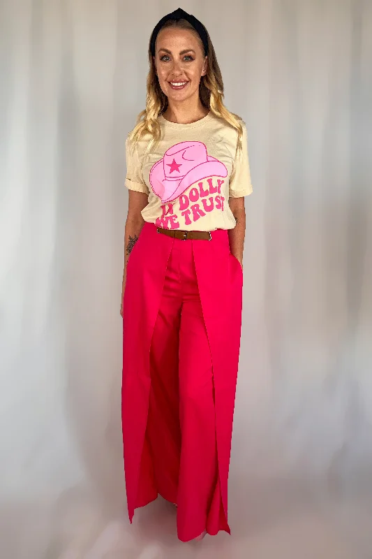 Pink Chap Pant