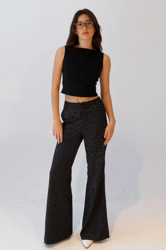 SCG MADE | Lucy High-rise Striped Trousers