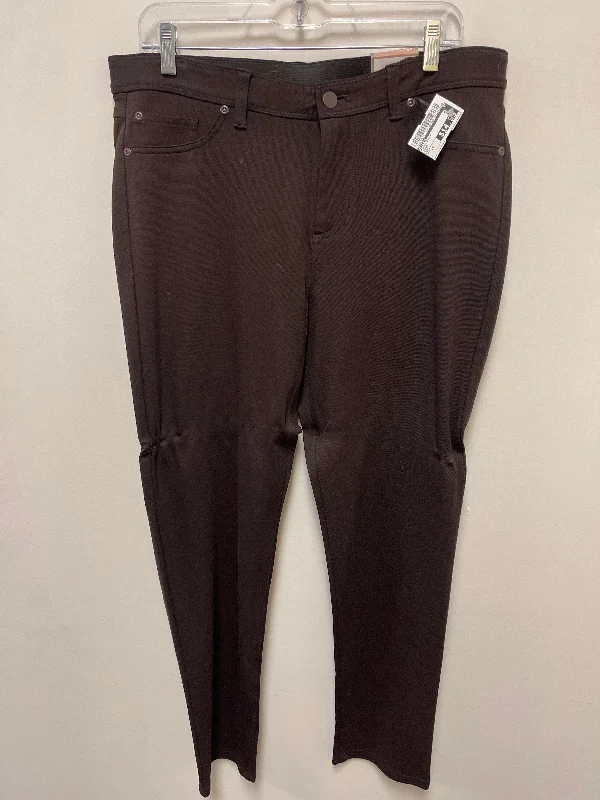 Pants Other By Chicos In Brown, Size: 14