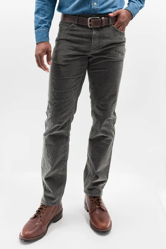 Stretch Corduroy Pant - Carbon