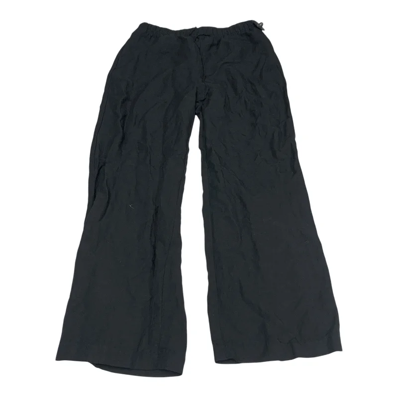 Pants Linen By H&m In Black, Size: M