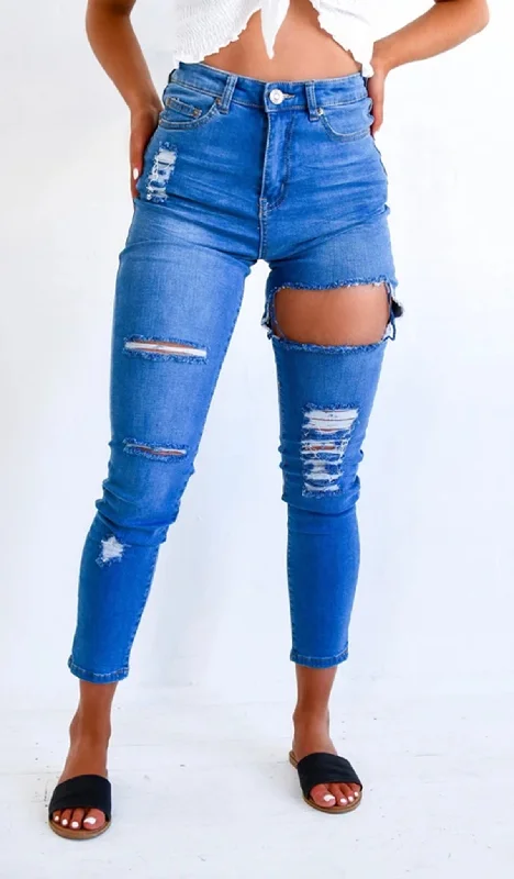 SPRING FEVER JEANS - DENIM