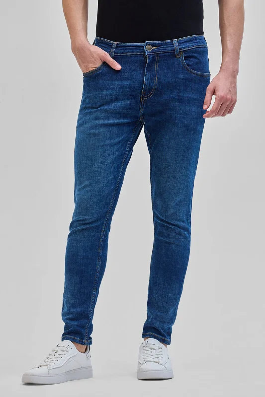 Navy Skinny Fit Jeans