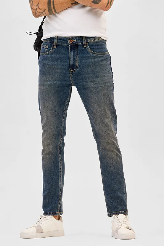 Navy Slim Fit Jeans