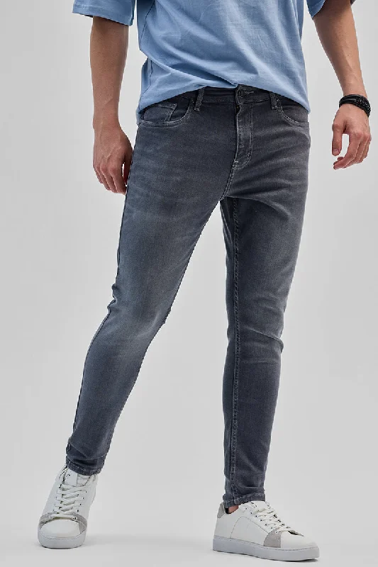 Grey Skinny Fit Jeans