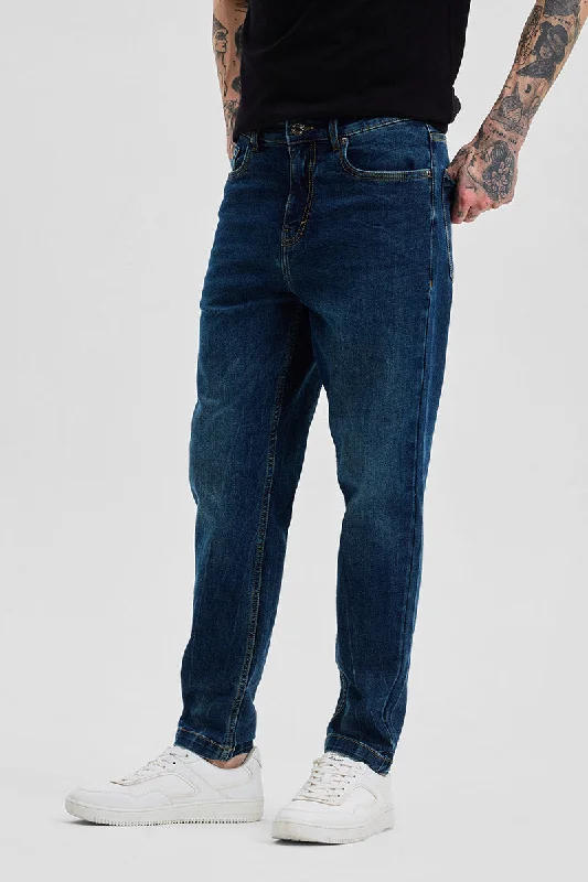 Dark Blue Slim Fit Jeans