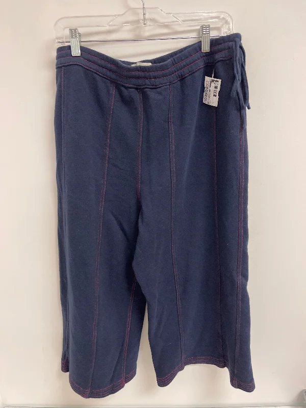 Pants Wide Leg By Saturday/sunday In Navy, Size: L