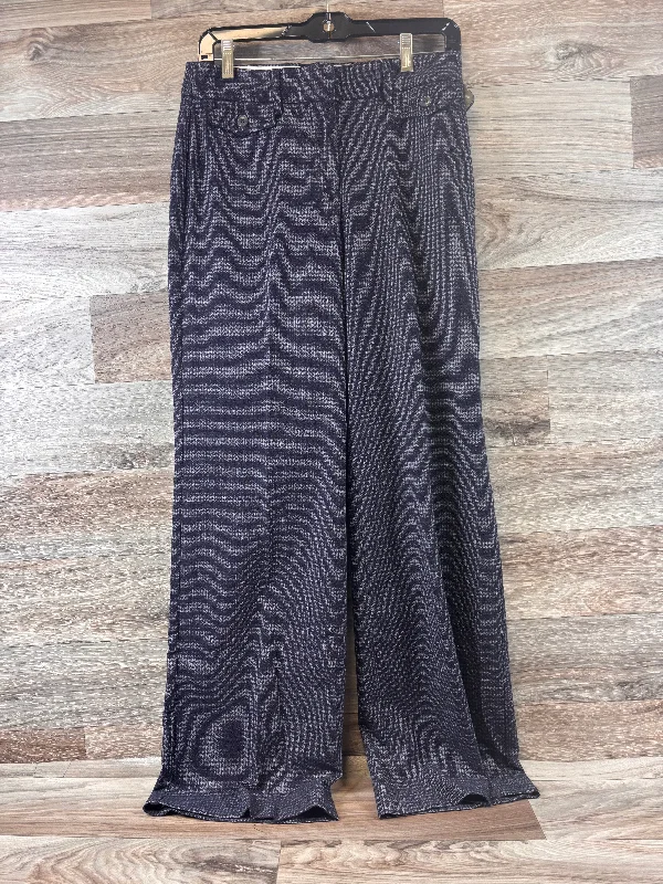 Pants Wide Leg By Loft In Checkered Pattern, Size: 2