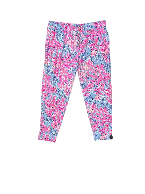 Pants Other By Lilly Pulitzer In Blue & Pink, Size: Xl