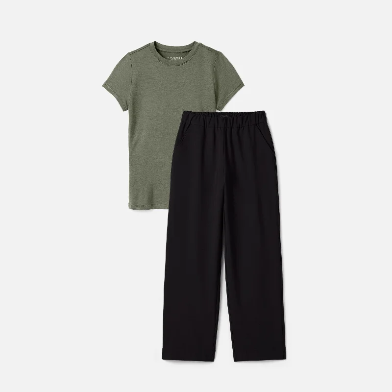 Women's Travel Pants + T-Shirt Bundle