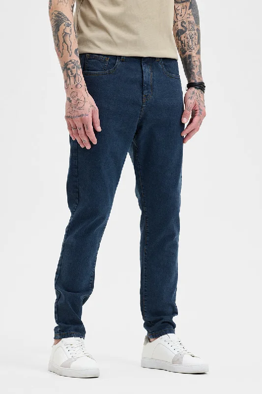 Dark Blue Slim Fit Jeans