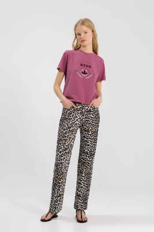 JEANS LEOPARDO