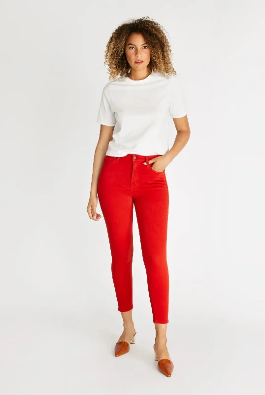 Etica Giselle Skinny Ankle Flame Denim Pants