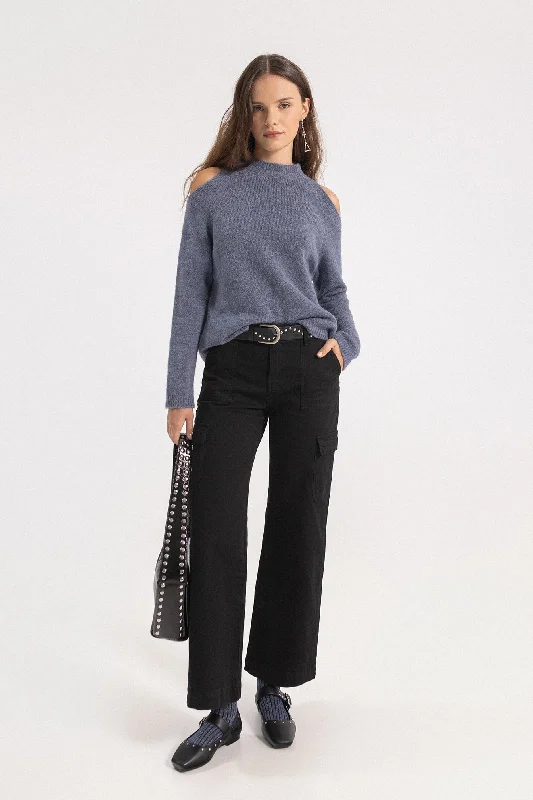 JEANS CULOTTE CARGO