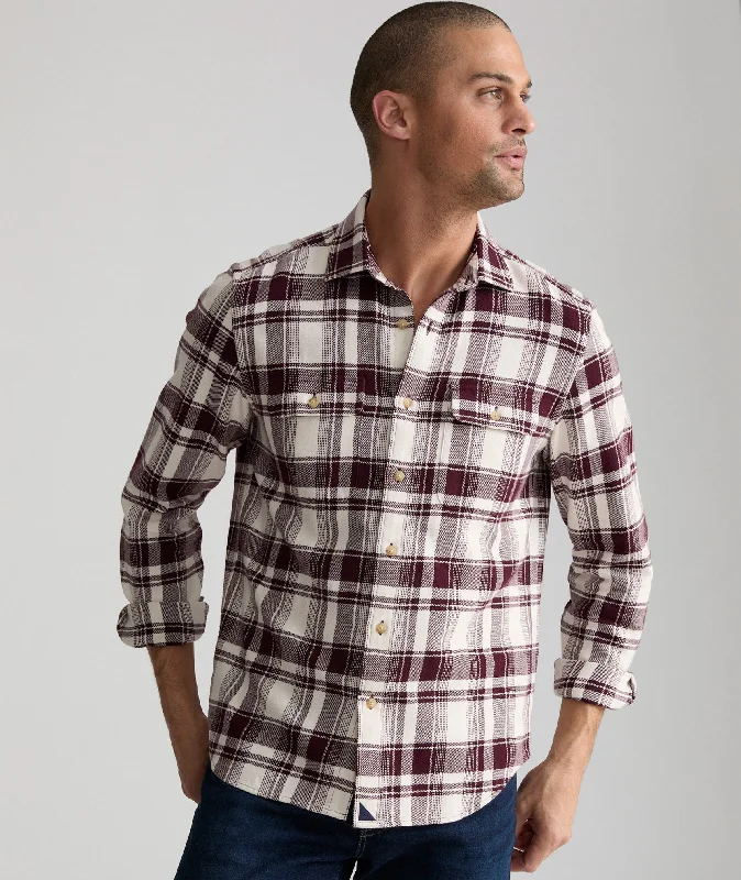 Organic Cotton Plaid Flannel Shirt - FINAL SALE