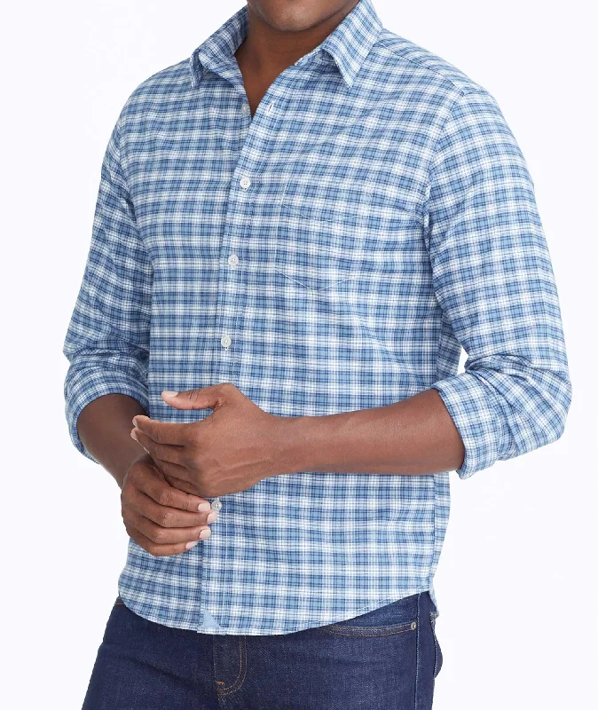 Wrinkle-Free Performance Flannel Dhais Shirt - FINAL SALE