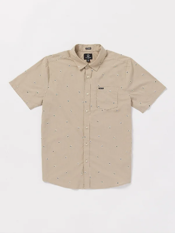 Interstone Short Sleeve Shirt - Light Khaki