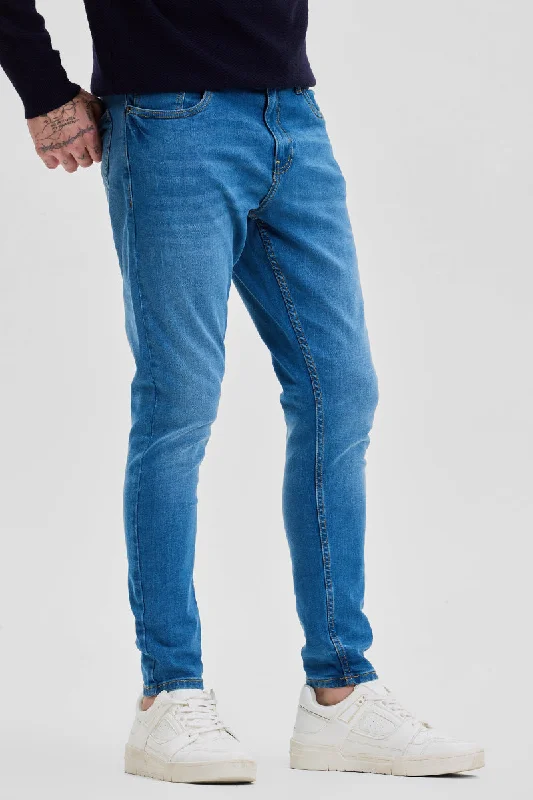 Blue Skinny Fit Jeans