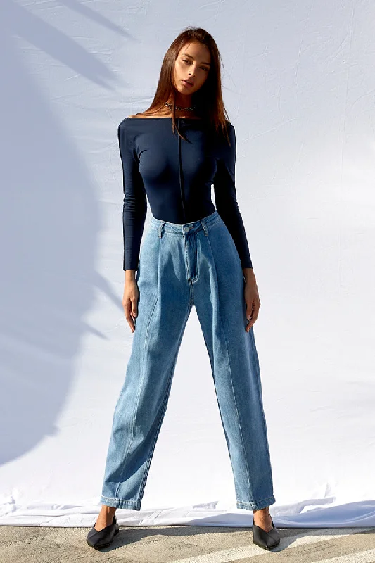 Free Me High Waist Slouch Jeans