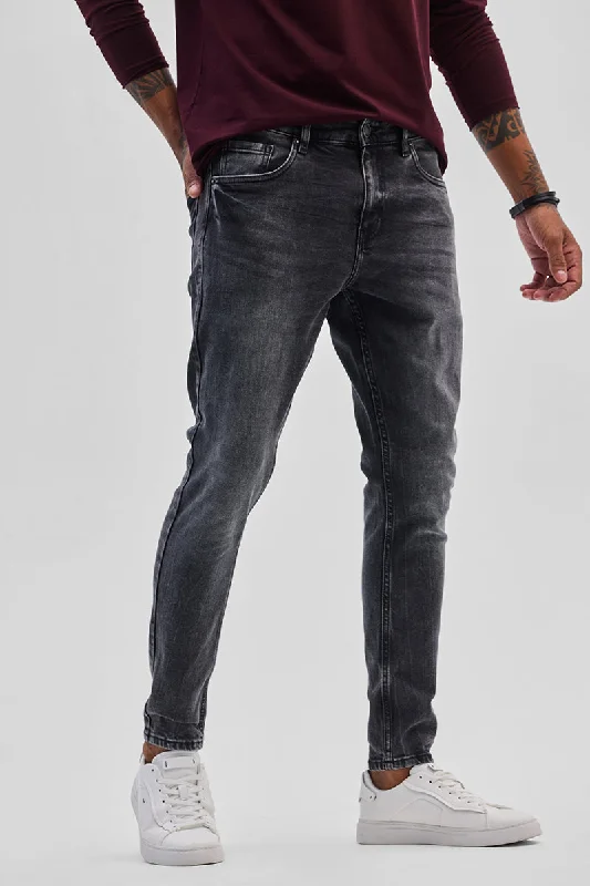 Grey Skinny Fit Jeans