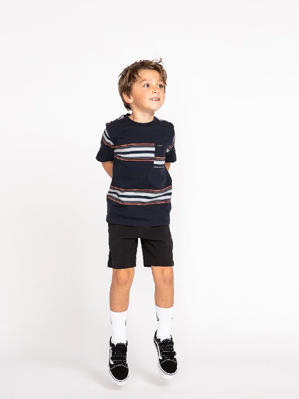 Little Boys Warsaw Crew Short Sleeve Shirt - Navy