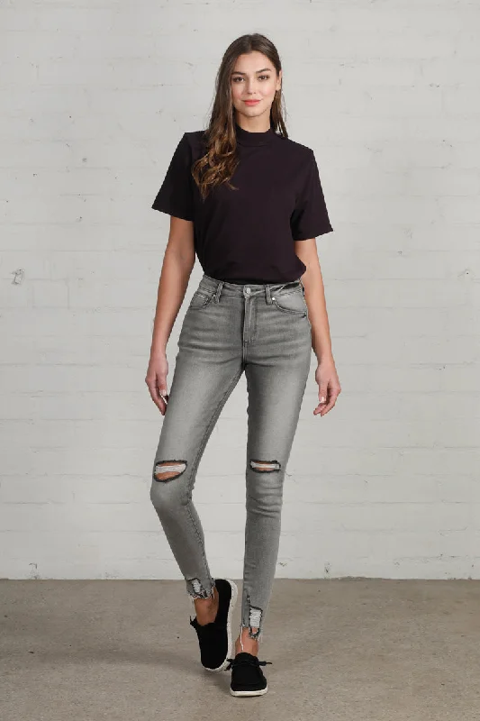 Change the Mood High Waist Ankle Skinny Jeans