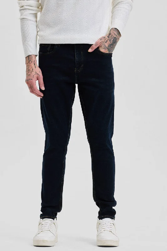 Navy Skinny Fit Jeans