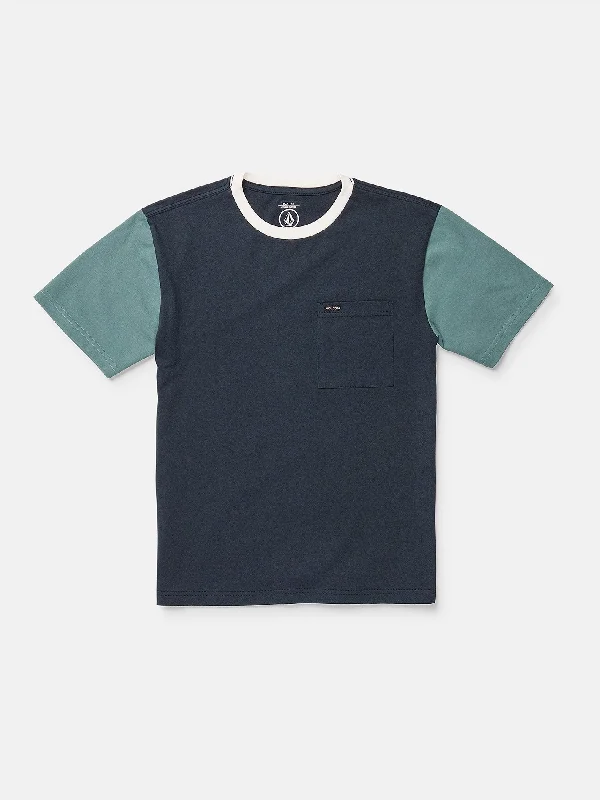 Big Boys Overgrown Short Sleeve Shirt - Navy