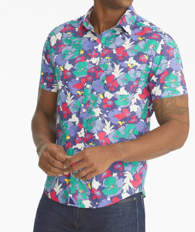 Cotton Short-Sleeve Ramisco Shirt - FINAL SALE