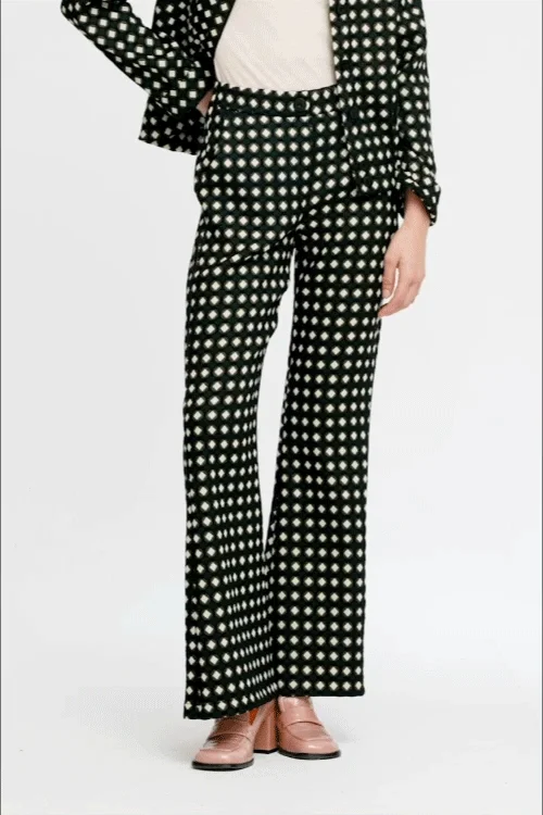 Aldo Martins Geometric Print Blair Trousers