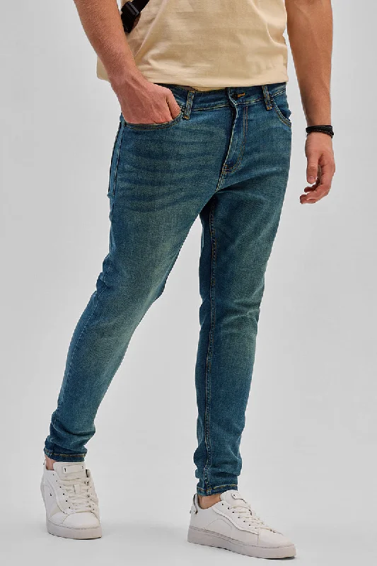 Blue Skinny Fit Jeans