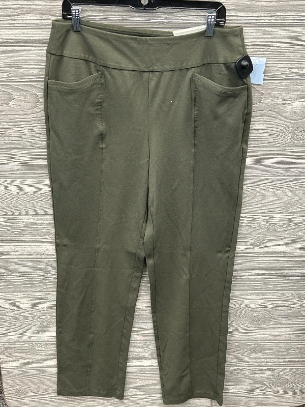 Pants Other By Cato In Green, Size: 14