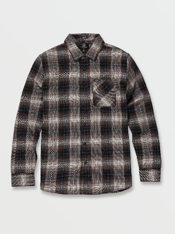 Kemostone Flannel Long Sleeve Shirt - Black