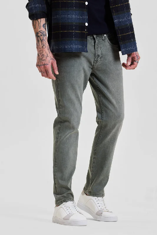 Grey Slim Fit Jeans