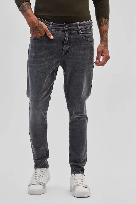 Grey Skinny Fit Jeans