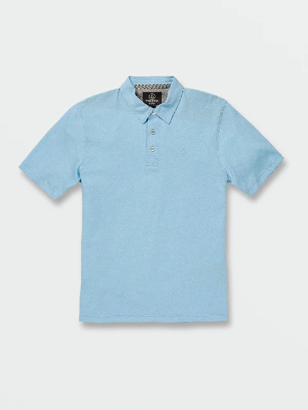 Big Boys Wowzer Polo Short Sleeve Shirt - Arctic Blue