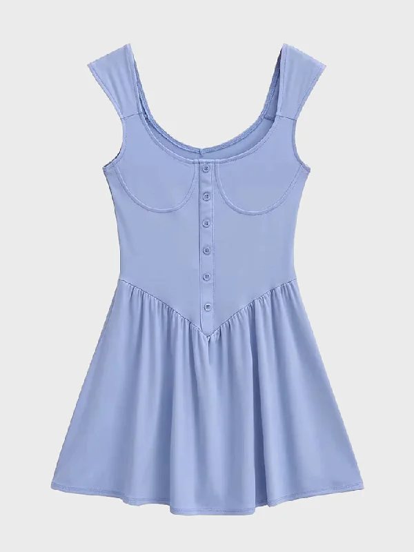 French Tea Break Suspender Dress