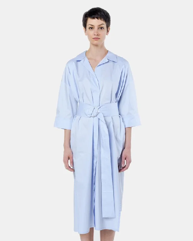 Kaftan Dress in Light Blue