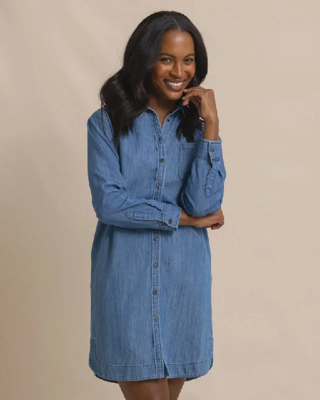 Southern Tide Cam Denim Dress