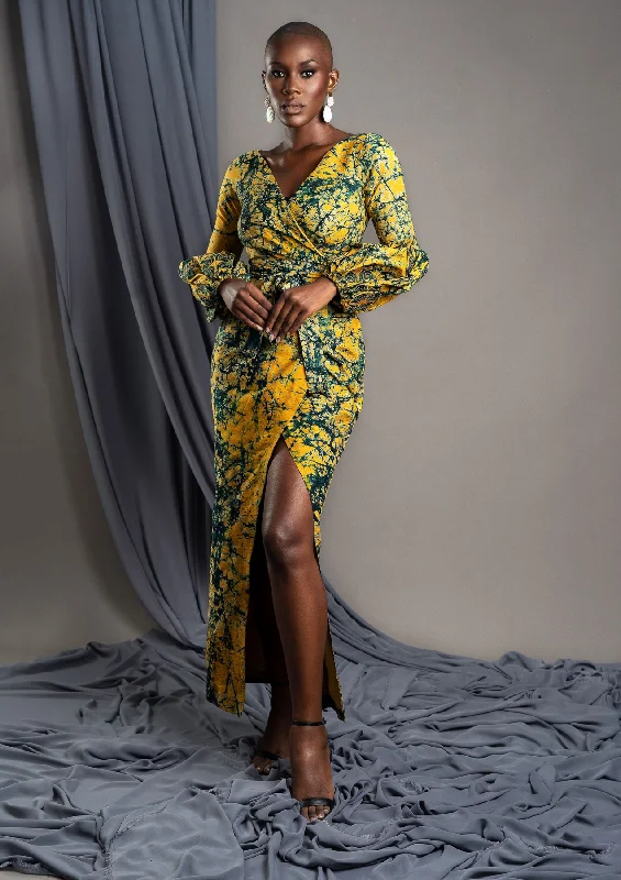 Aya Morrison Oforiwaa Wrap Dress